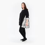 AKH Fashion Shirt 593 Marble, Weiß/Schwarz