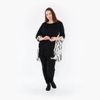 AKH Fashion Shirt 593 Marble, Weiß/Schwarz