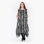 AKH Fashion Tunika 6853 Marble, Schwarz/Weiß