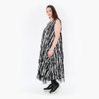 AKH Fashion Tunika 6853 Marble, Schwarz/Weiß