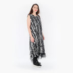 AKH Fashion Tunika 6853 Marble, Schwarz/Weiß