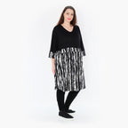AKH Fashion Shirt 6900 Marble, Schwarz/Weiß
