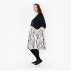 AKH Fashion Shirt 6900 Marble, Weiß/Schwarz