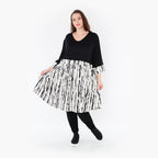 AKH Fashion Shirt 6900 Marble, Weiß/Schwarz