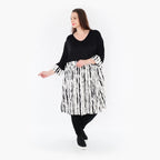 AKH Fashion Shirt 6900 Marble, Weiß/Schwarz