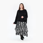 AKH Fashion Rock 7559 Marble, Schwarz/Weiß