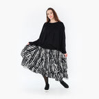 AKH Fashion Rock 7559 Marble, Schwarz/Weiß