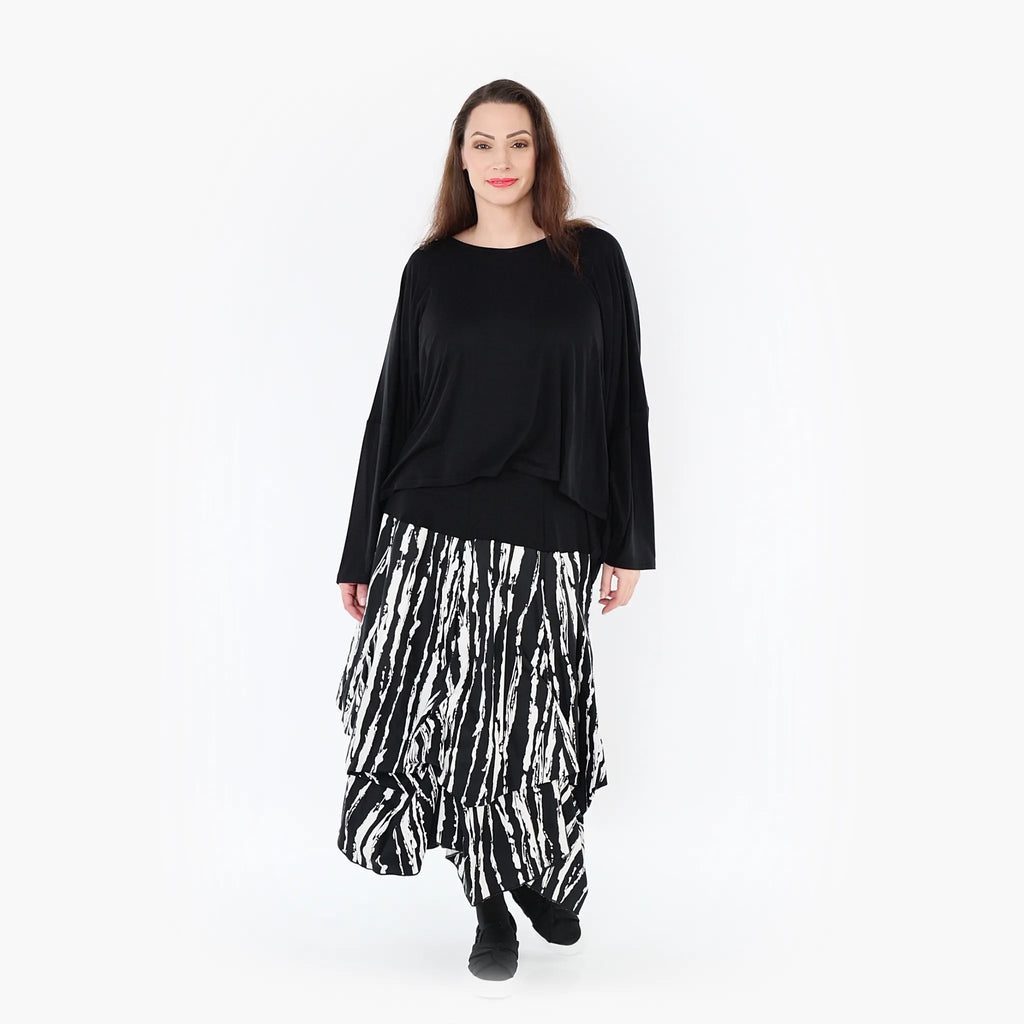 AKH Fashion Rock 7559 Marble, Schwarz/Weiß