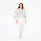AKH Fashion Jacke 130 Beauty, Weiß/Kiwi