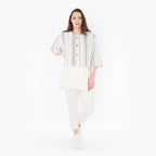 AKH Fashion Jacke 130 Beauty, Weiß/Kiwi