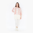 AKH Fashion Jacke 130 Beauty, Weiß/Apricot