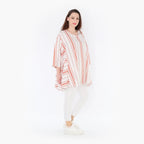 AKH Fashion Shirt 593 Beauty, Weiß/Apricot