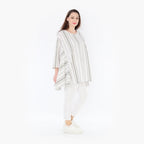 AKH 593 Big Shirt, Weiß-Kiwi