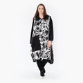 Gilet AKH 6844, noir et blanc