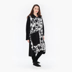 Gilet AKH 6844, noir et blanc