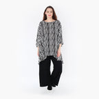 AKH 593 Big Shirt, Black and White