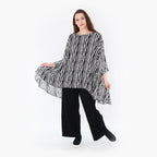 AKH 593 Big Shirt, Black and White