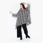 AKH 593 Big Shirt, Black and White