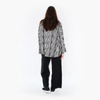 AKH Fashion Jacke 6073 Sakura, Schwarz/Weiß