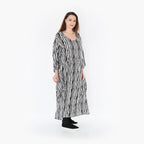 AKH Fashion Kleid 6677 Sakura, Schwarz/Weiß