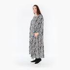 AKH Fashion Kleid 6712 Sakura, Schwarz/Weiß