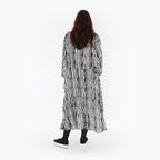 AKH Fashion Kleid 6712 Sakura, Schwarz/Weiß