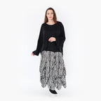 AKH Fashion Rock 7559 Sakura, Schwarz/Weiß