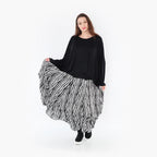 AKH Fashion Rock 7559 Sakura, Schwarz/Weiß