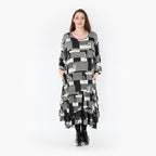 AKH Fashion Kleid 6959 Susan, Schwarz/Ecru