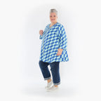 AKH Fashion Jacke 1892J Anita, Türkis/Blau
