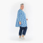 AKH Fashion Jacke 1892J Anita, Türkis/Blau