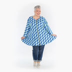 AKH Fashion Jacke 1892J Anita, Türkis/Blau