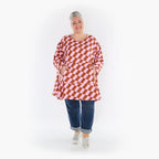 AKH Fashion Shirt 6708 Anita, Pink/Cognac