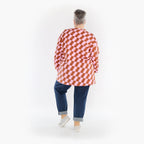 AKH Fashion Shirt 6987 Anita, Pink/Cognac