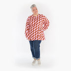 AKH Fashion Shirt 6987 Anita, Pink/Cognac