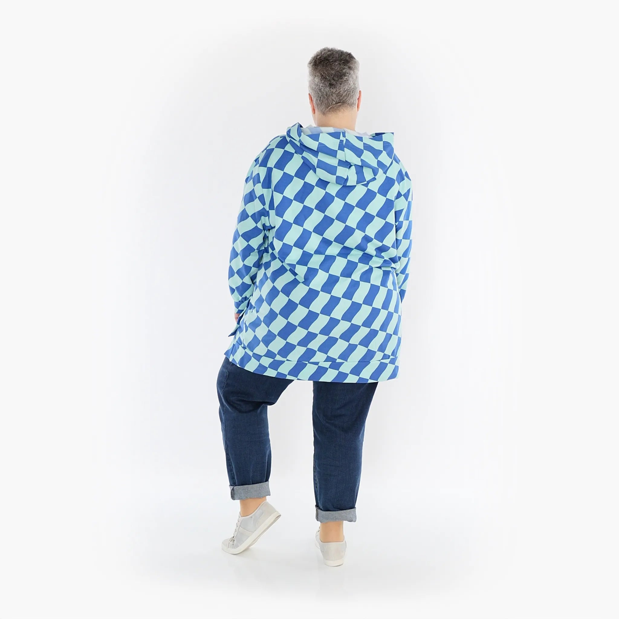 AKH Fashion Shirt 6988 Anita, Türkis/Blau