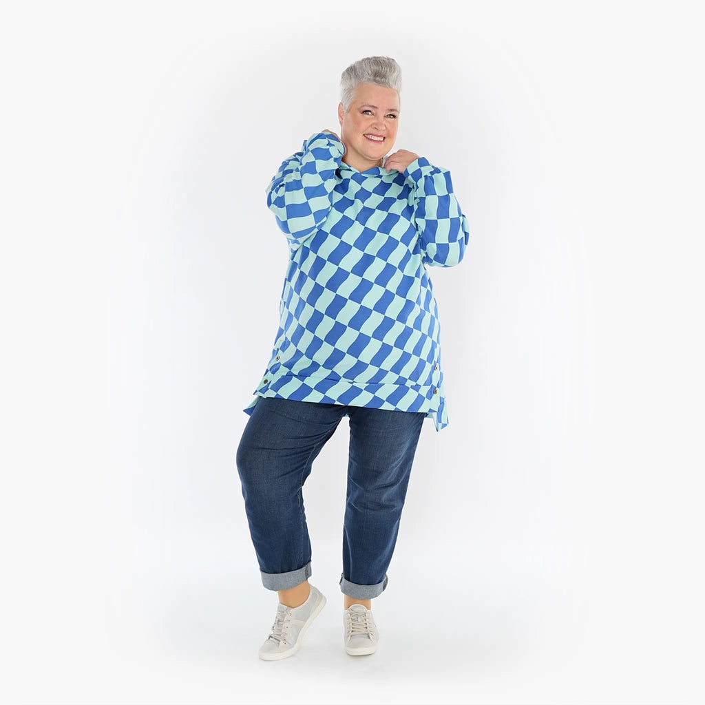 AKH Fashion Shirt 6988 Anita, Türkis/Blau