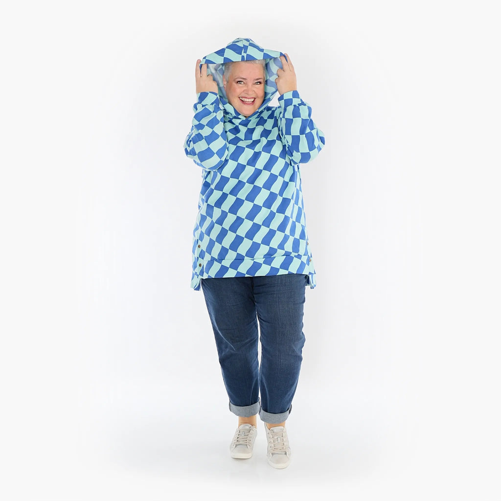 AKH Fashion Shirt 6988 Anita, Türkis/Blau