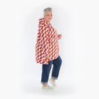 AKH 6988 Big Shirt, pink cognac