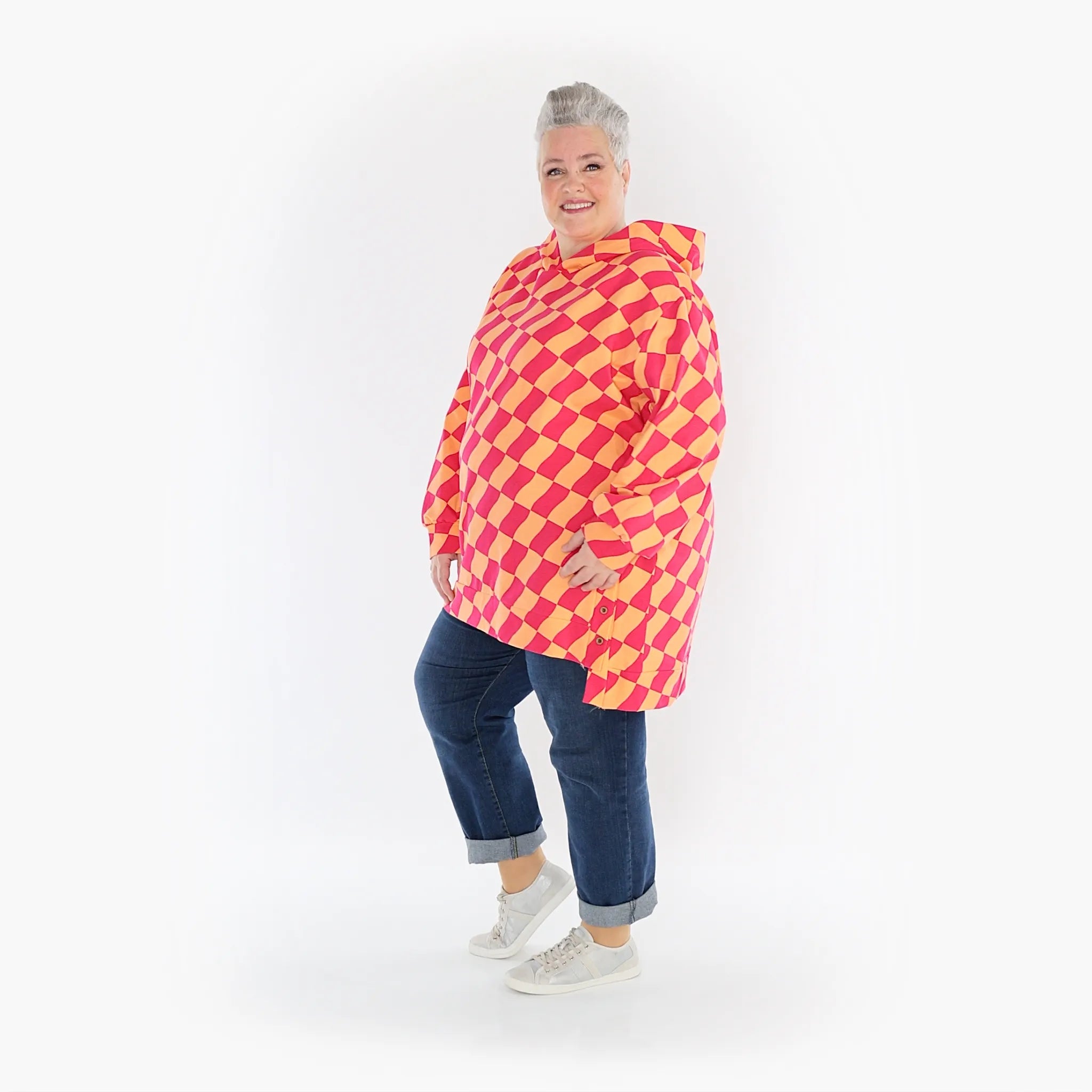 AKH Fashion Shirt 6988 Anita, Koralle/Fuchsia