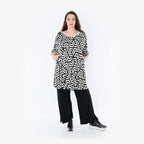 AKH Fashion Shirt 592 Alure, Schwarz/Ecru