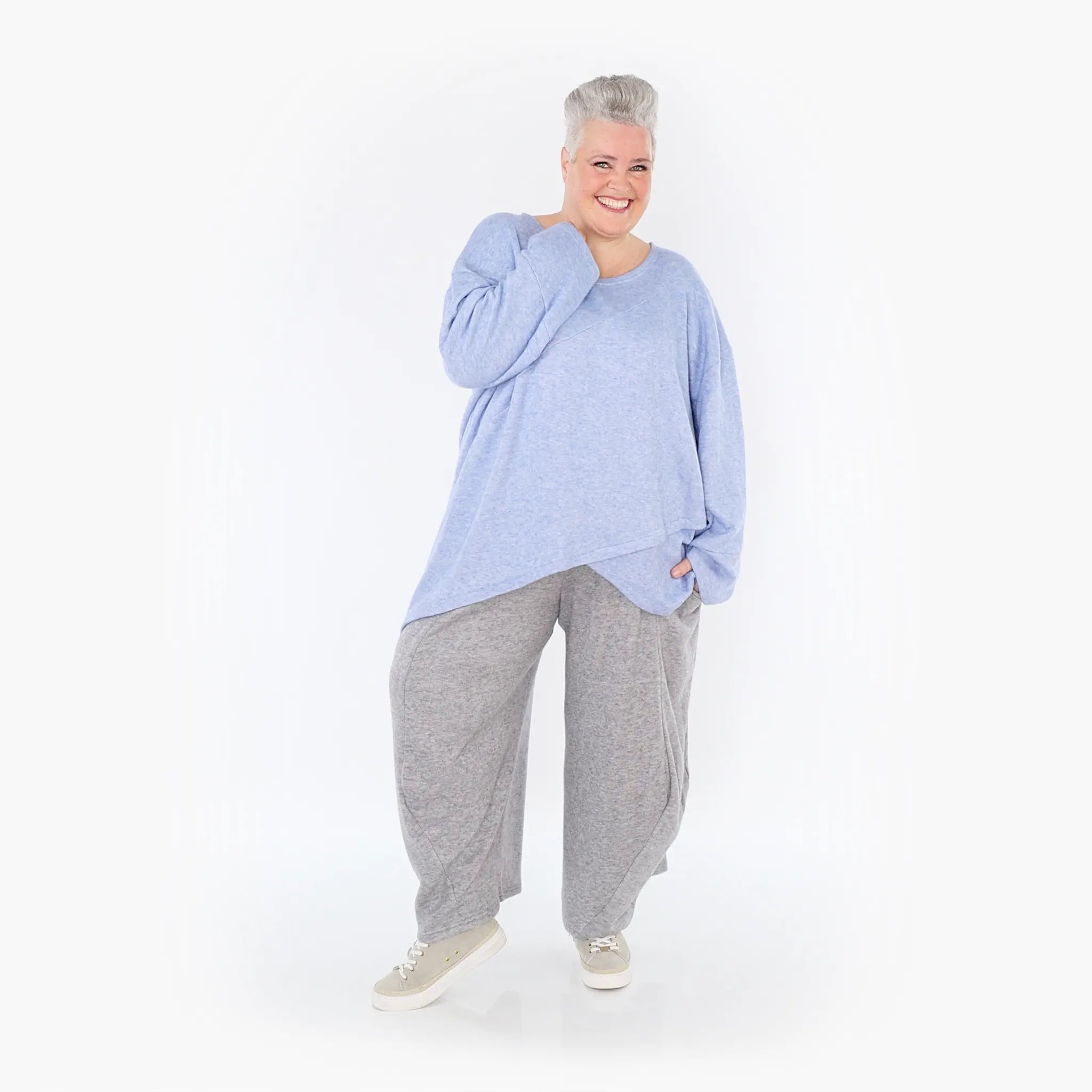 AKH 7013 Big Shirt, Light Blue