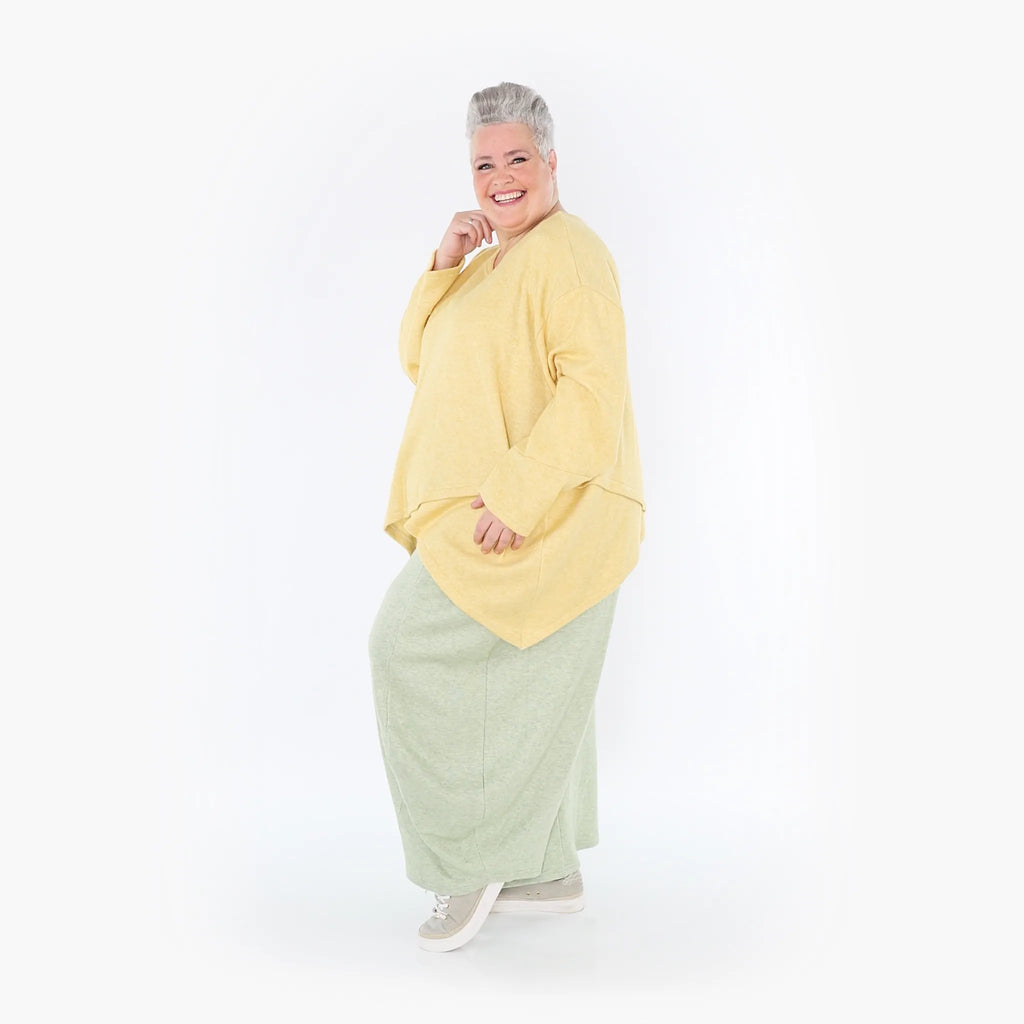 AKH 7013 Big Shirt, Lime Yellow