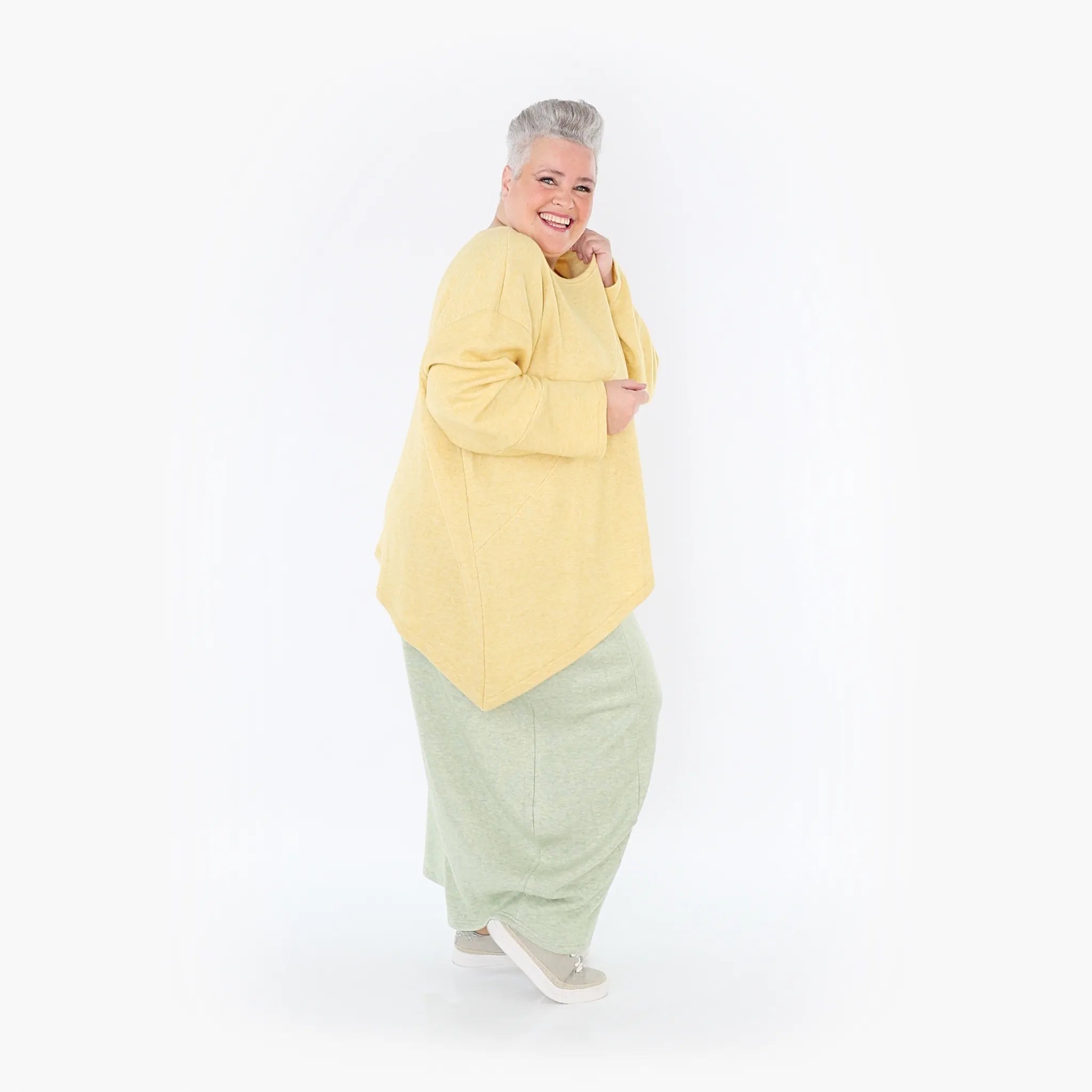 AKH 7013 Big Shirt, Lime Yellow