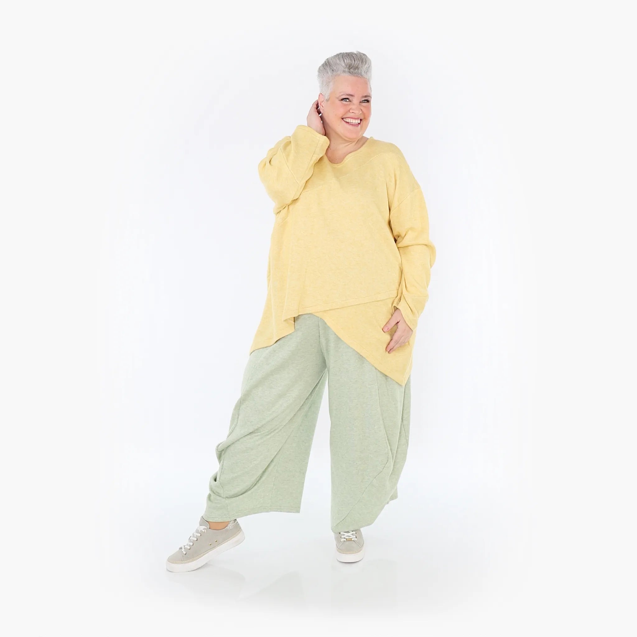 AKH 7013 Big Shirt, Lime Yellow
