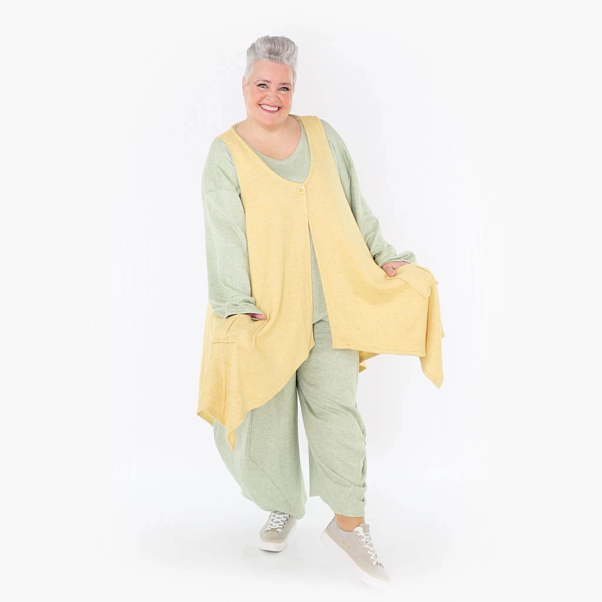 AKH Fashion Weste 110 SoftEmbrace, LimeGelb