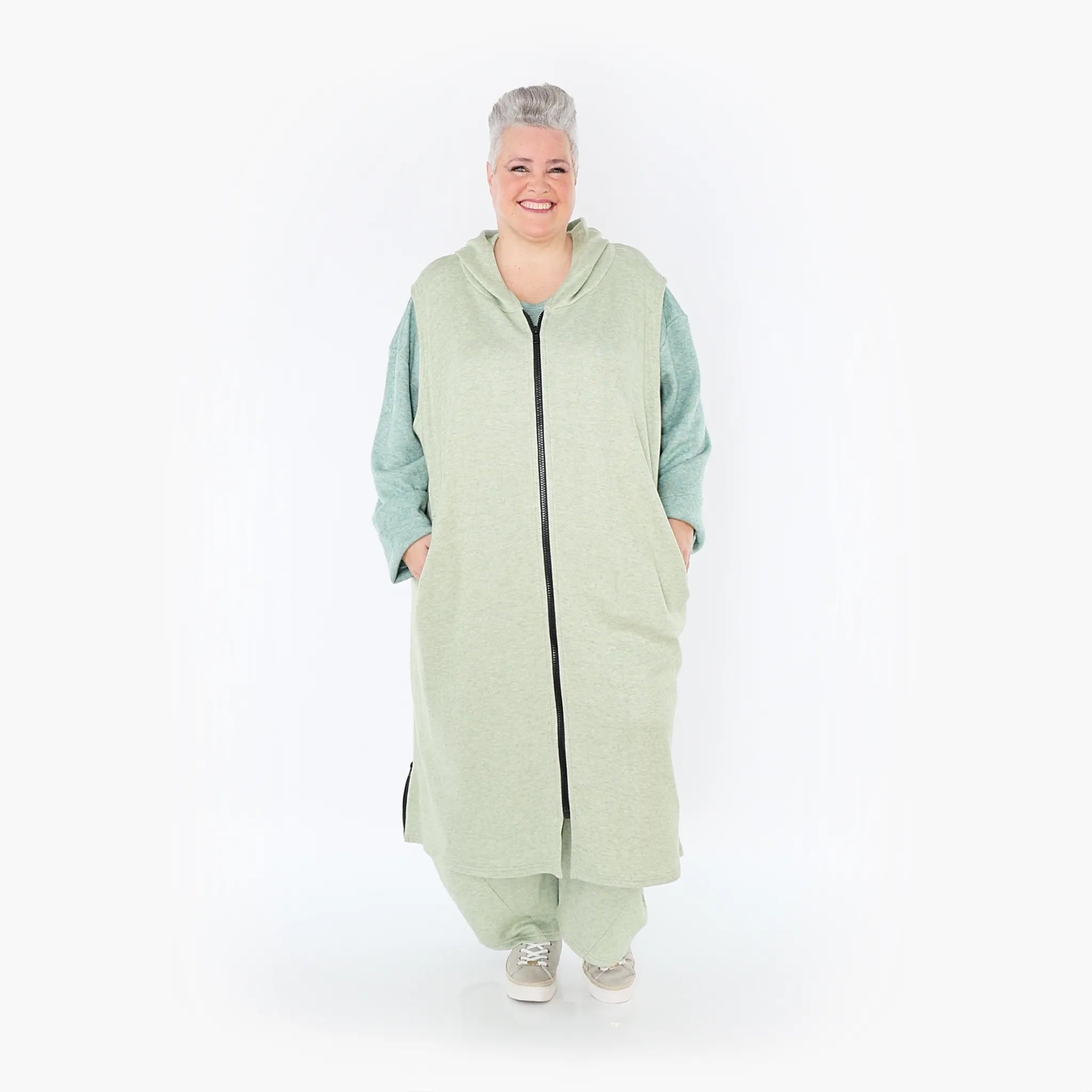 AKH Fashion Weste 6879 SoftEmbrace, Apfelgrün