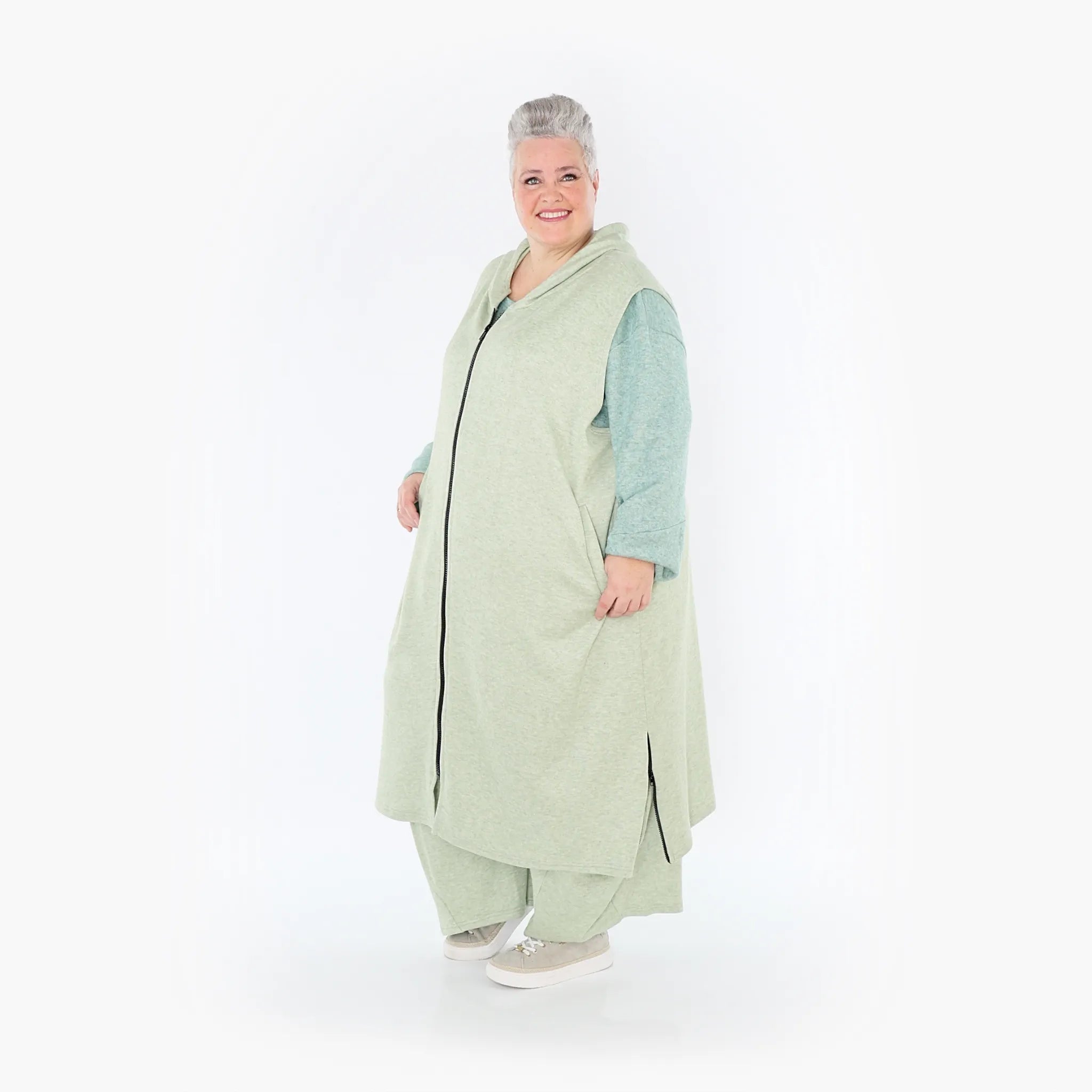 AKH Fashion Weste 6879 SoftEmbrace, Apfelgrün