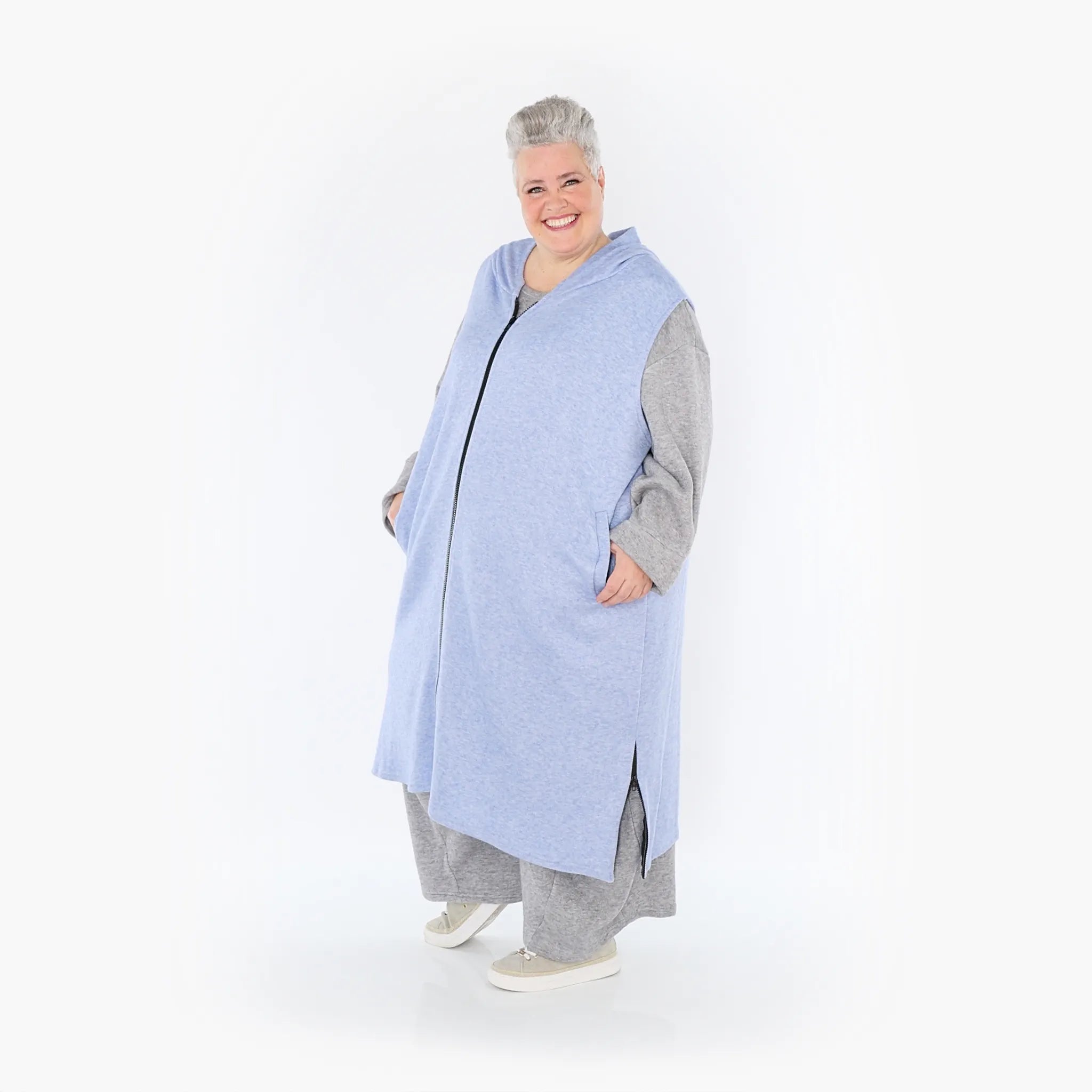 AKH Fashion Weste 6879 SoftEmbrace, Hellblau
