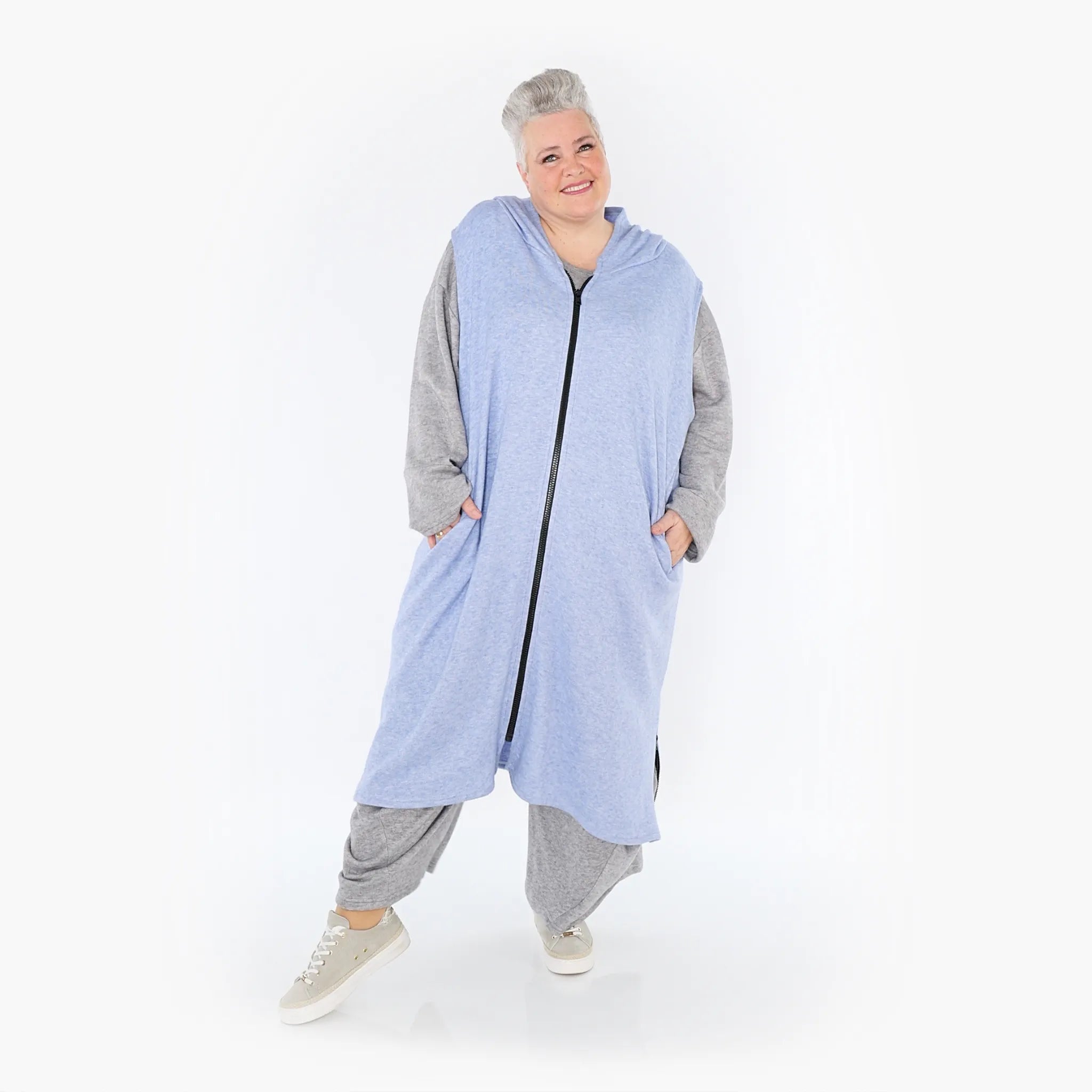 AKH Fashion Weste 6879 SoftEmbrace, Hellblau
